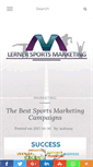 Mobile Screenshot of lernersportsmarketing.com